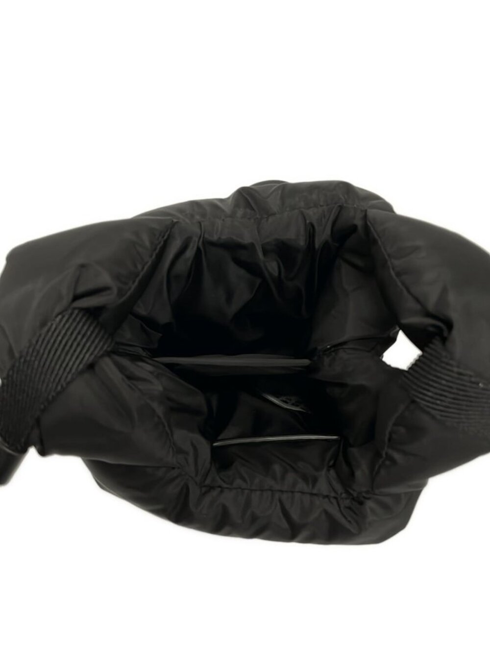 Moncler Shoulder Bag Legere Black Down - Picture 7 of 10